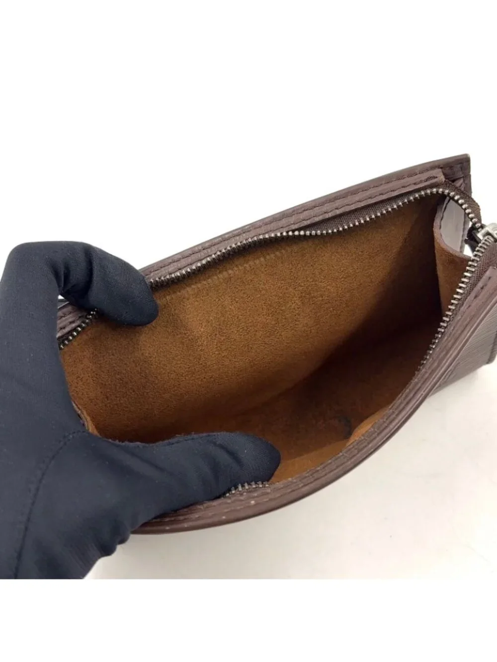 Louis Vuitton Epi Leather Brown Pouch